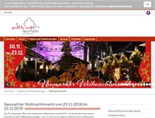 Tablet Screenshot of neumarkter-weihnachtsmarkt.de